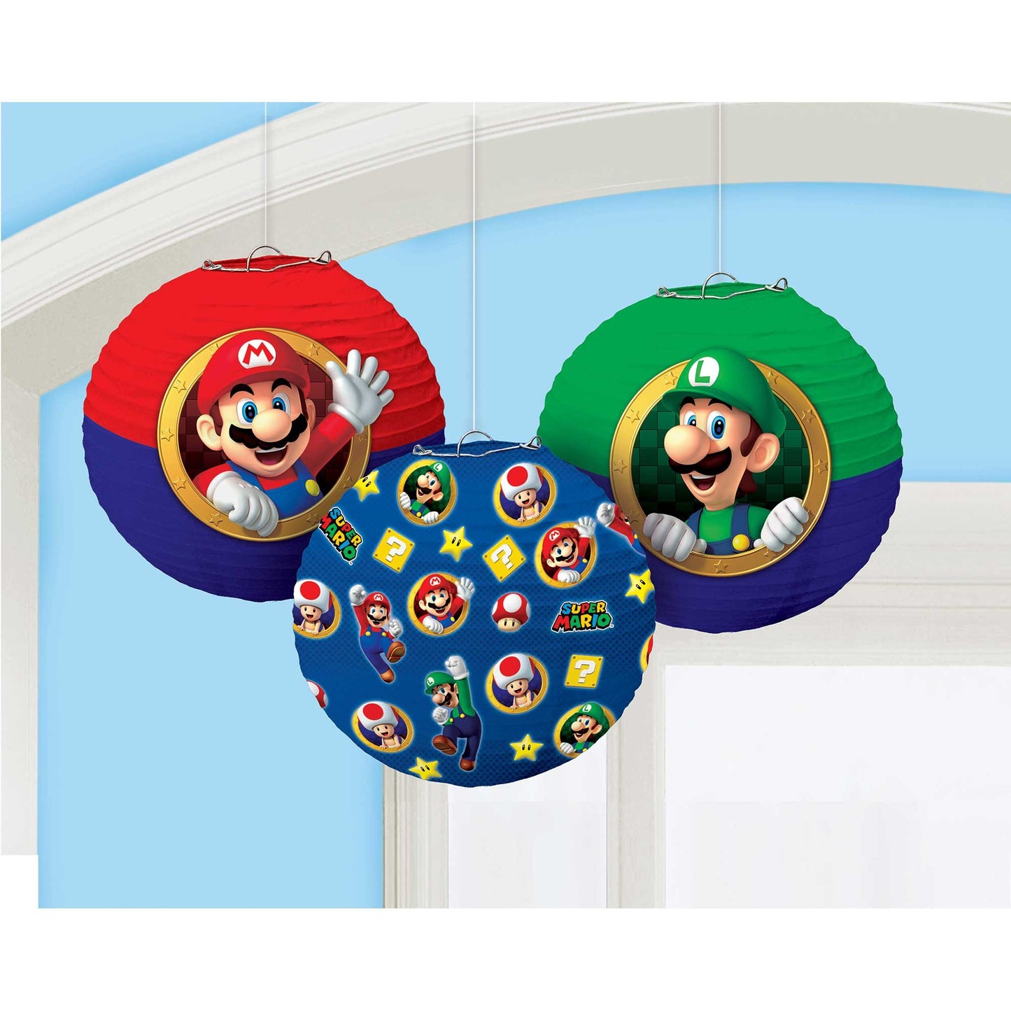 Super Mario Brothers Paper Lanterns