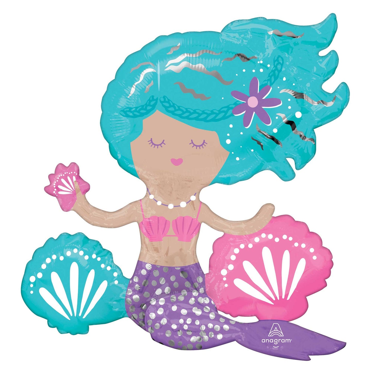 CI: Multi-Balloon Shimmering Mermaid