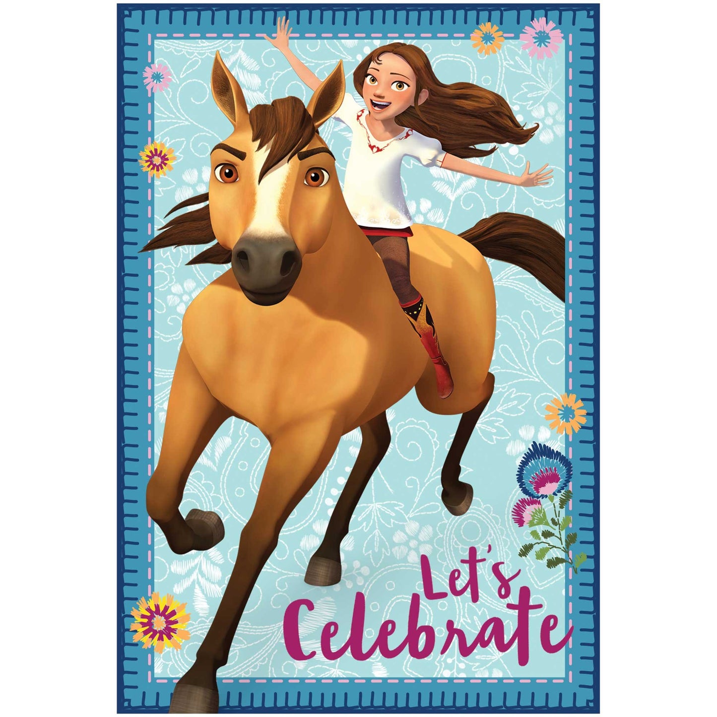 Spirit Riding Free Postcard Invitations