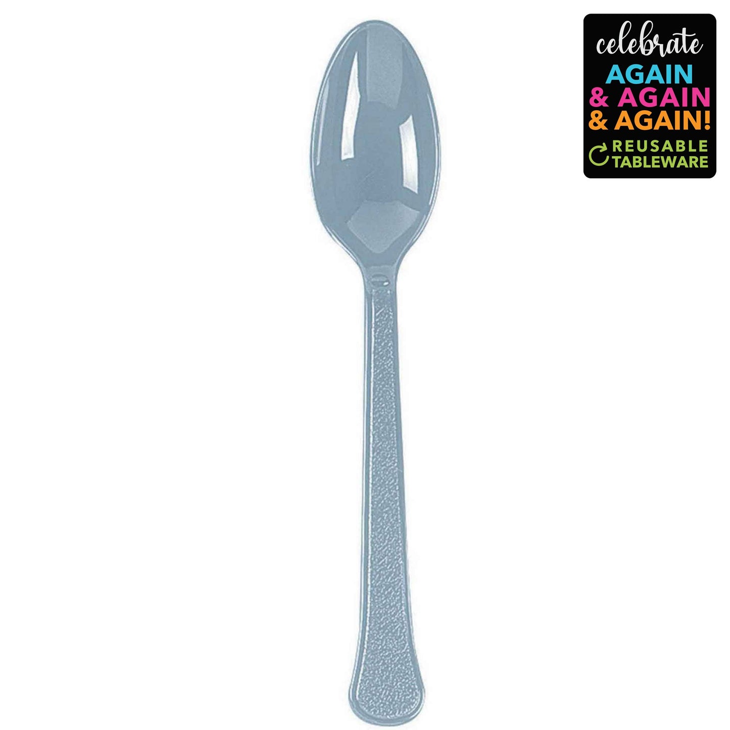 Premium Spoons 20 Pack Silver - Extra Heavy Weight