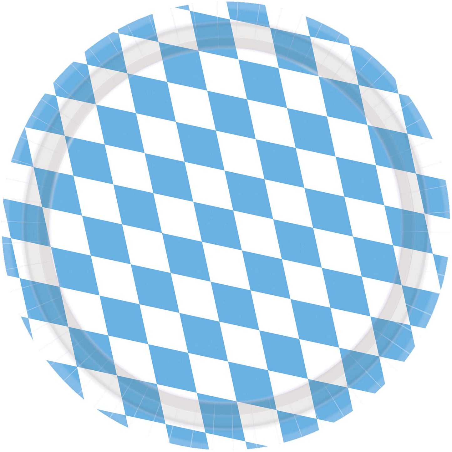 Oktoberfest 23cm Round Paper Plates