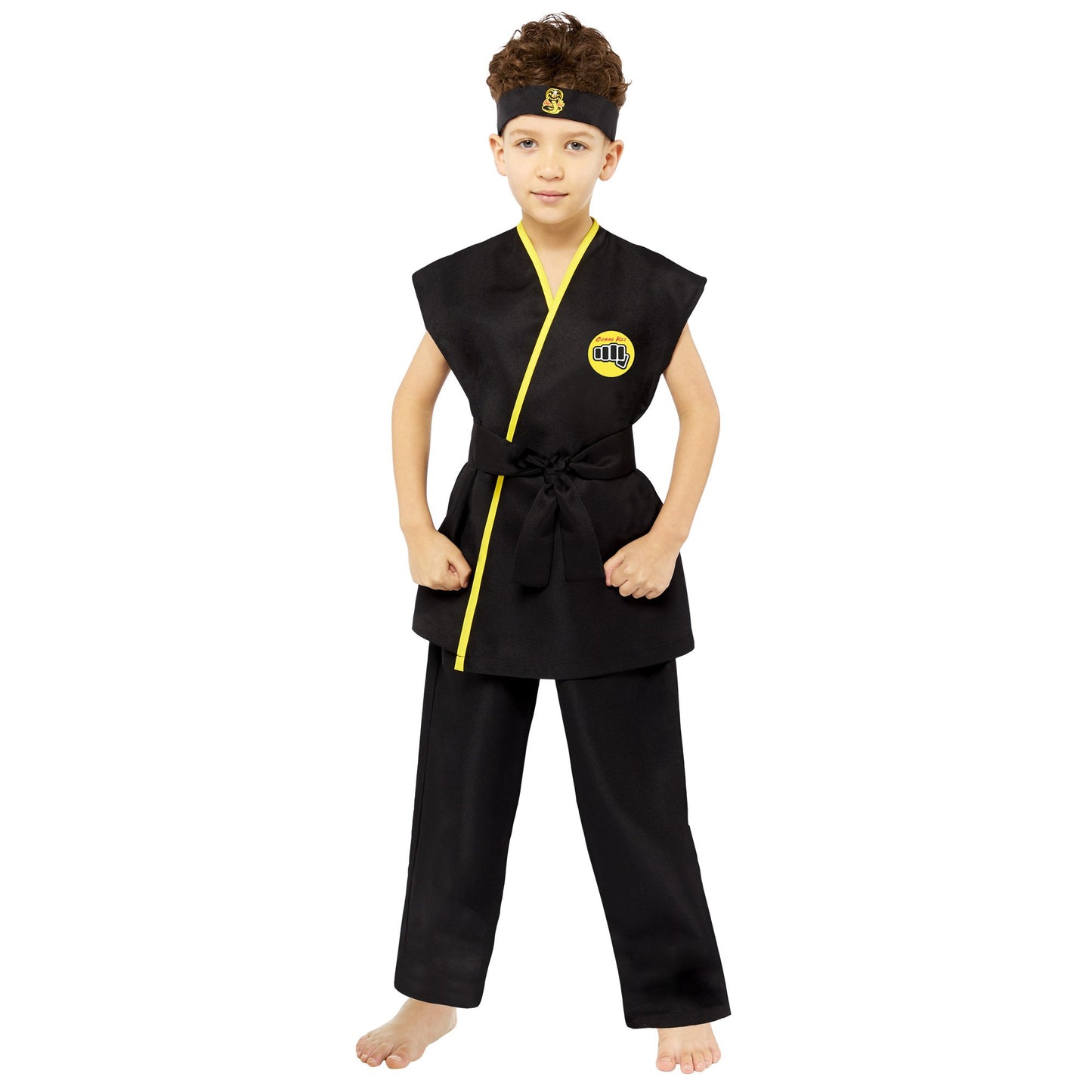 Costume Cobra Kai Gi Kids 8-10 Years