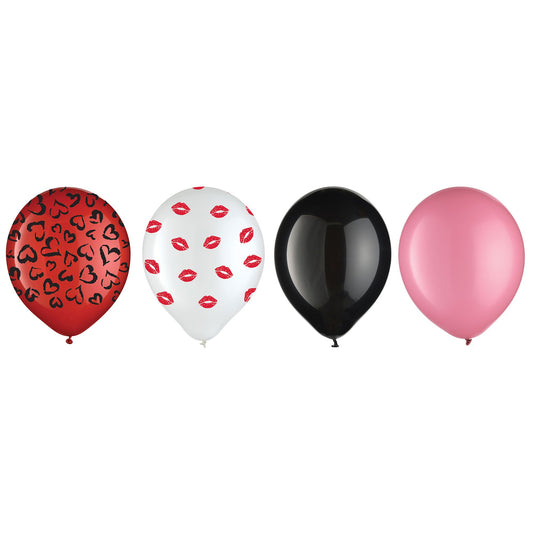 Valentine's Day 30cm Assorted Latex Balloons