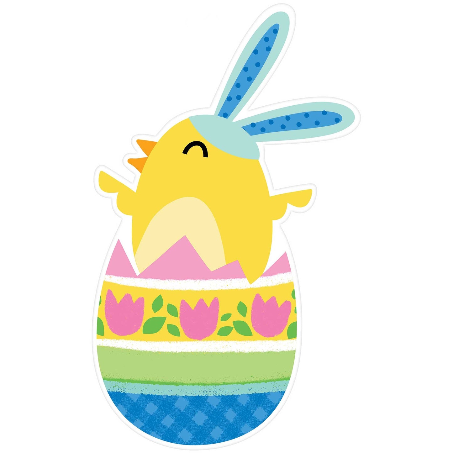 Easter Chick & Egg Cutout