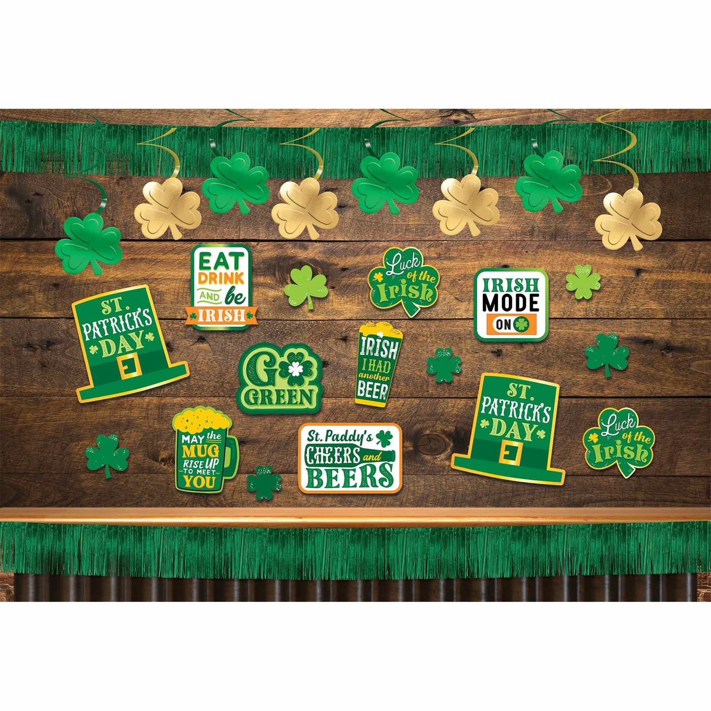 St Patrick's Day Room Decorating Kit