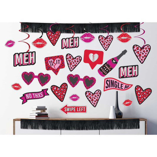 Anti Valentine's Day Room Decorating Kit