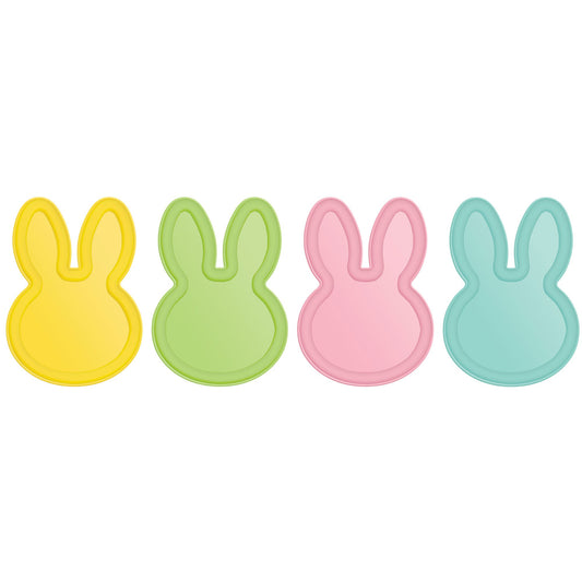 Easter Bunny Shaped Melamine Plates