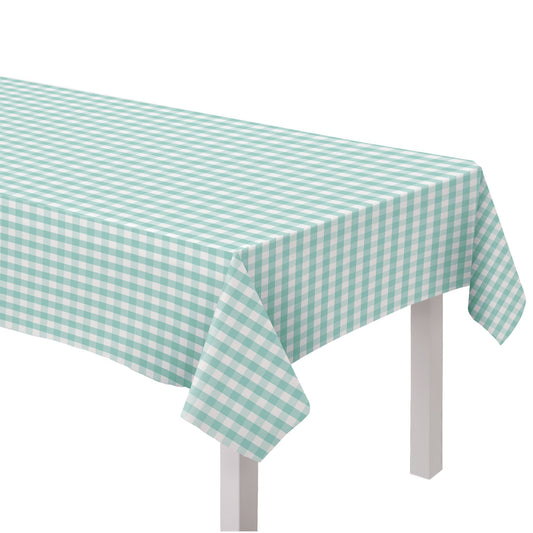 Easter Gingham Fabric Tablecover