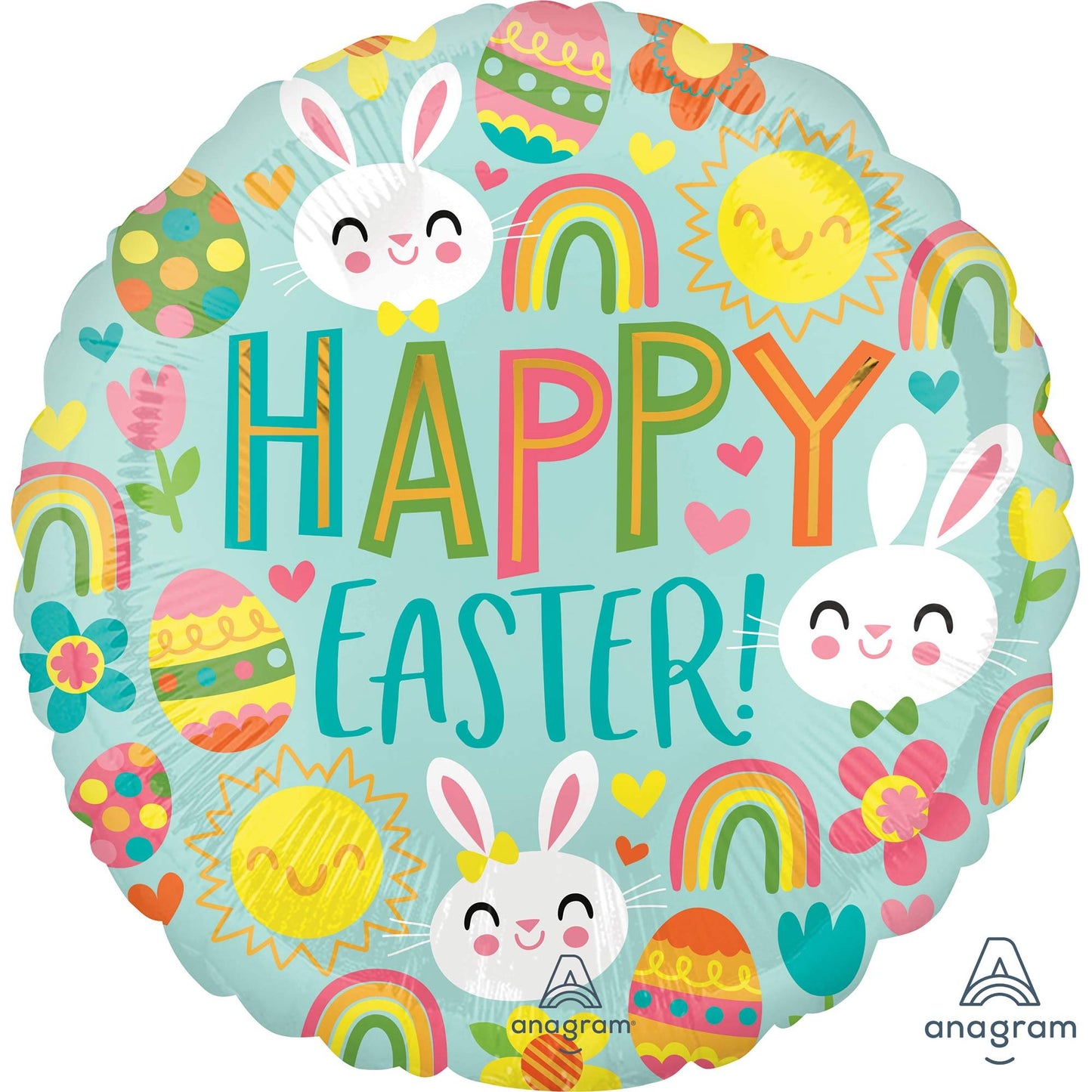 45cm Standard HX Happy Easter Icons