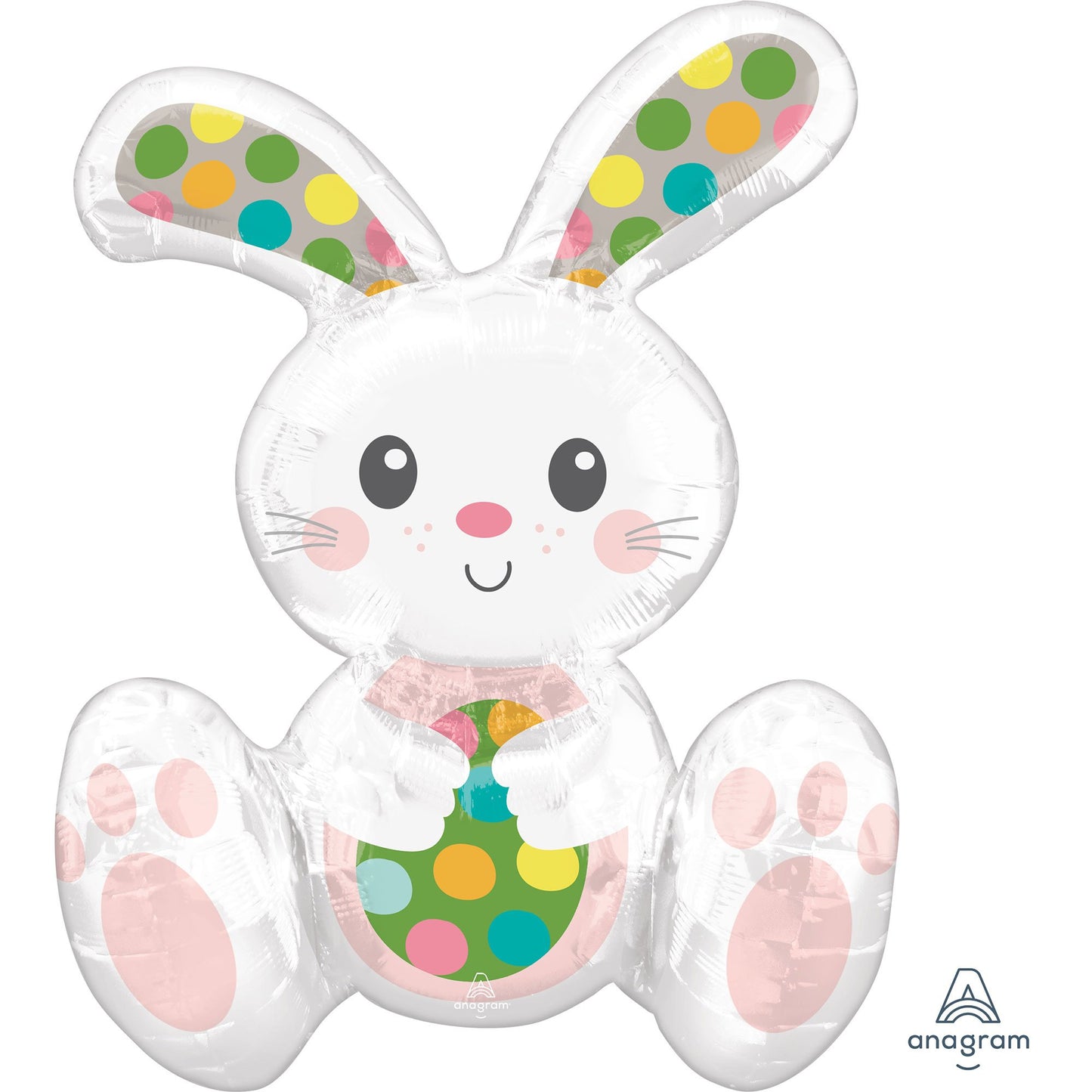 CI: Multi Balloon Sitting Easter Bunny