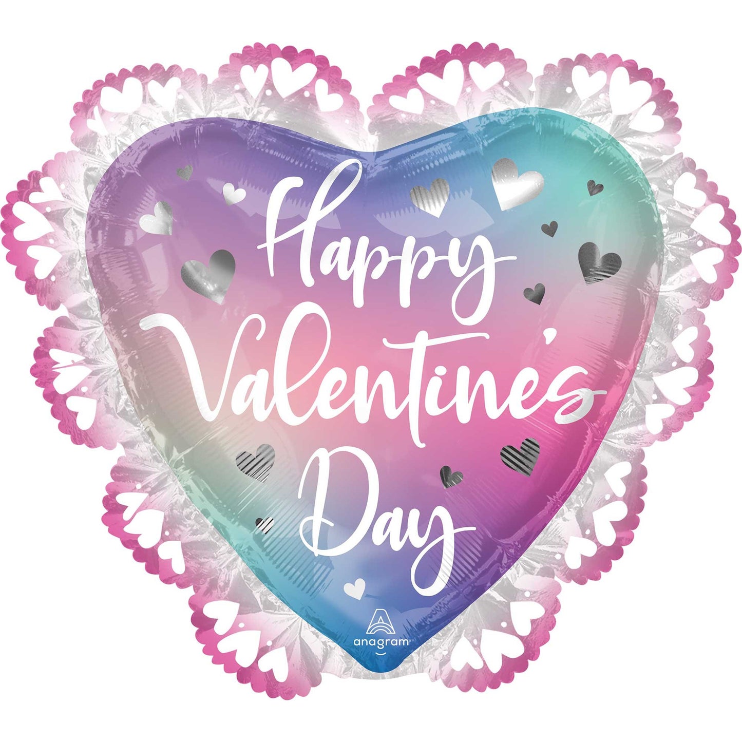 SuperShape Intricates Happy Valentine's Day Filtered Ombre