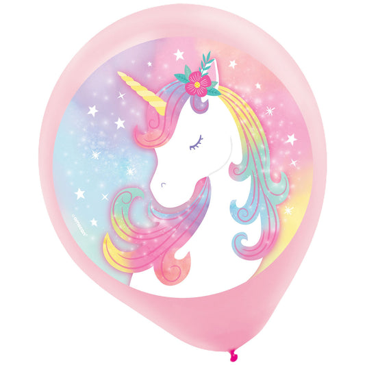 Enchanted Unicorn 30cm Latex Balloons