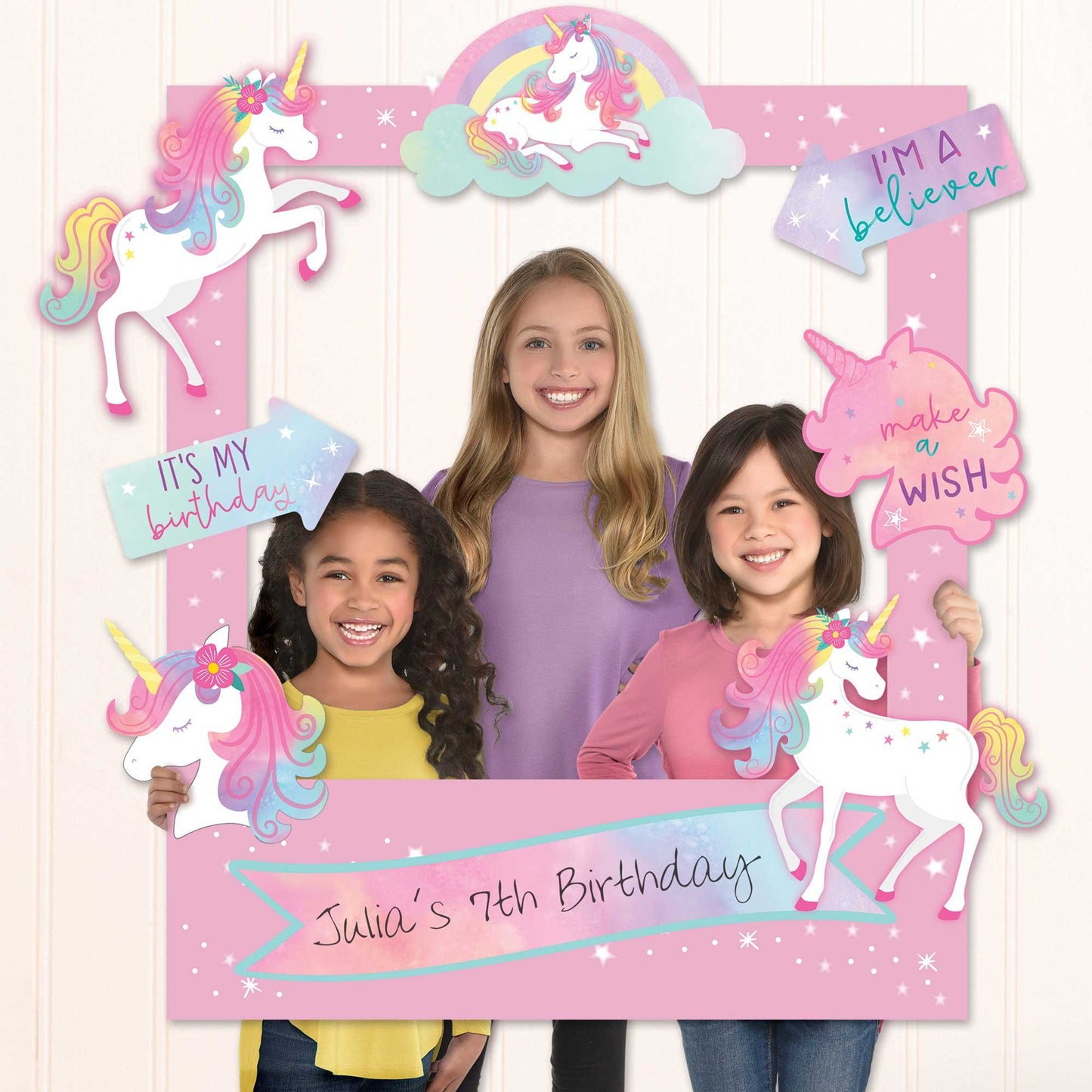 Enchanted Unicorn Customisable Photo Frame