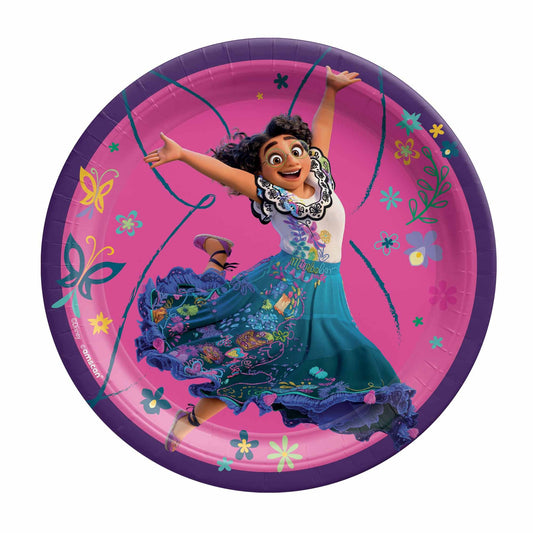 Encanto 17cm Round Paper Plates