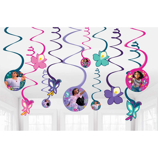 Encanto Spiral Swirls Hanging Decorations