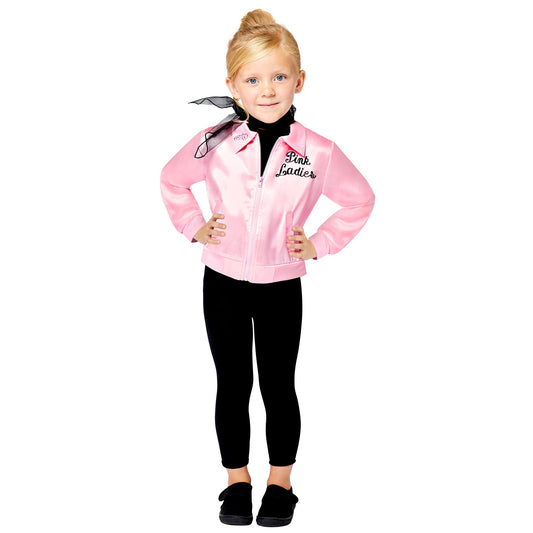 Costume Grease Pink Lady Jacket 8-10 Years