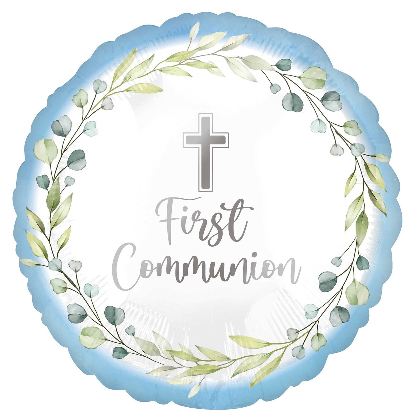 45cm Standard HX My First Communion Blue