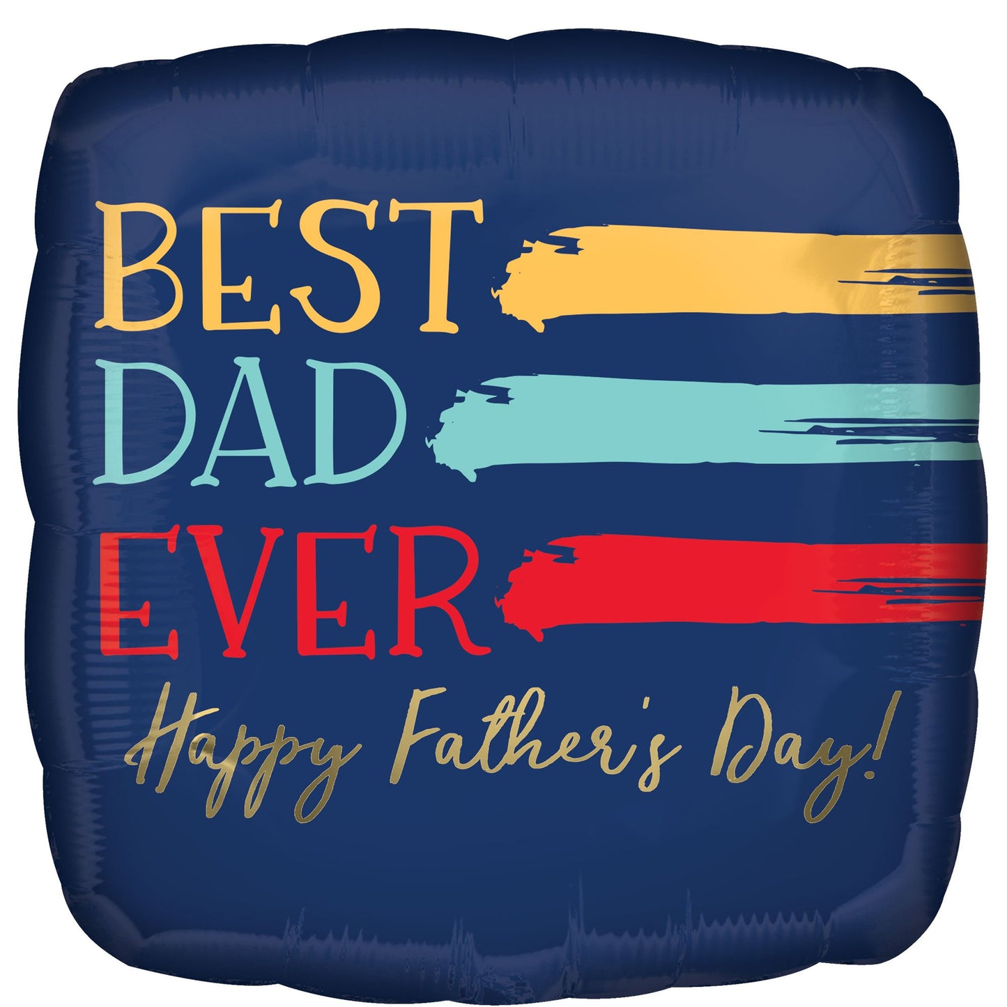 45cm Standard HX Happy Father's Day Best Dad Ever Balloon