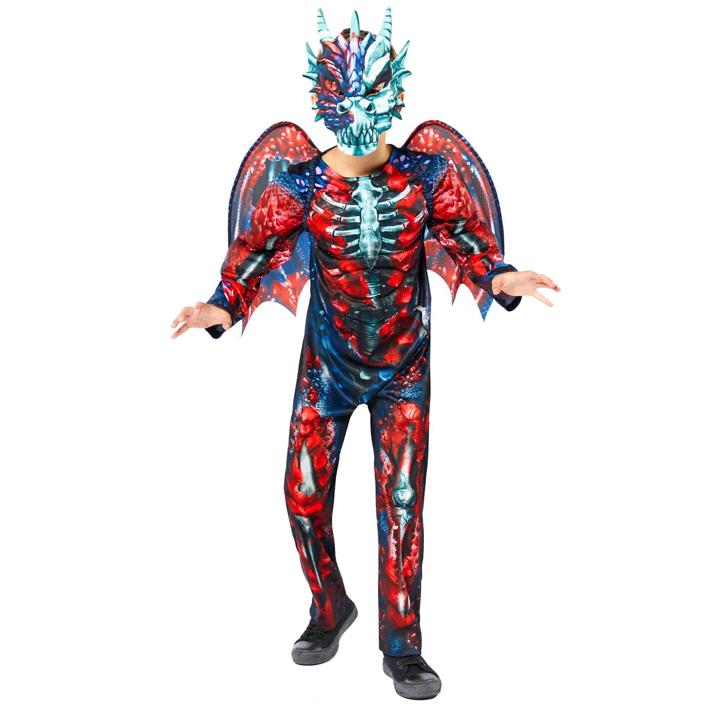 Costume Dragon Skeleton 8-10 Years