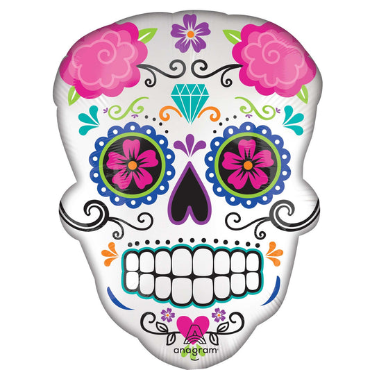 SuperShape Satin Sugar Skull