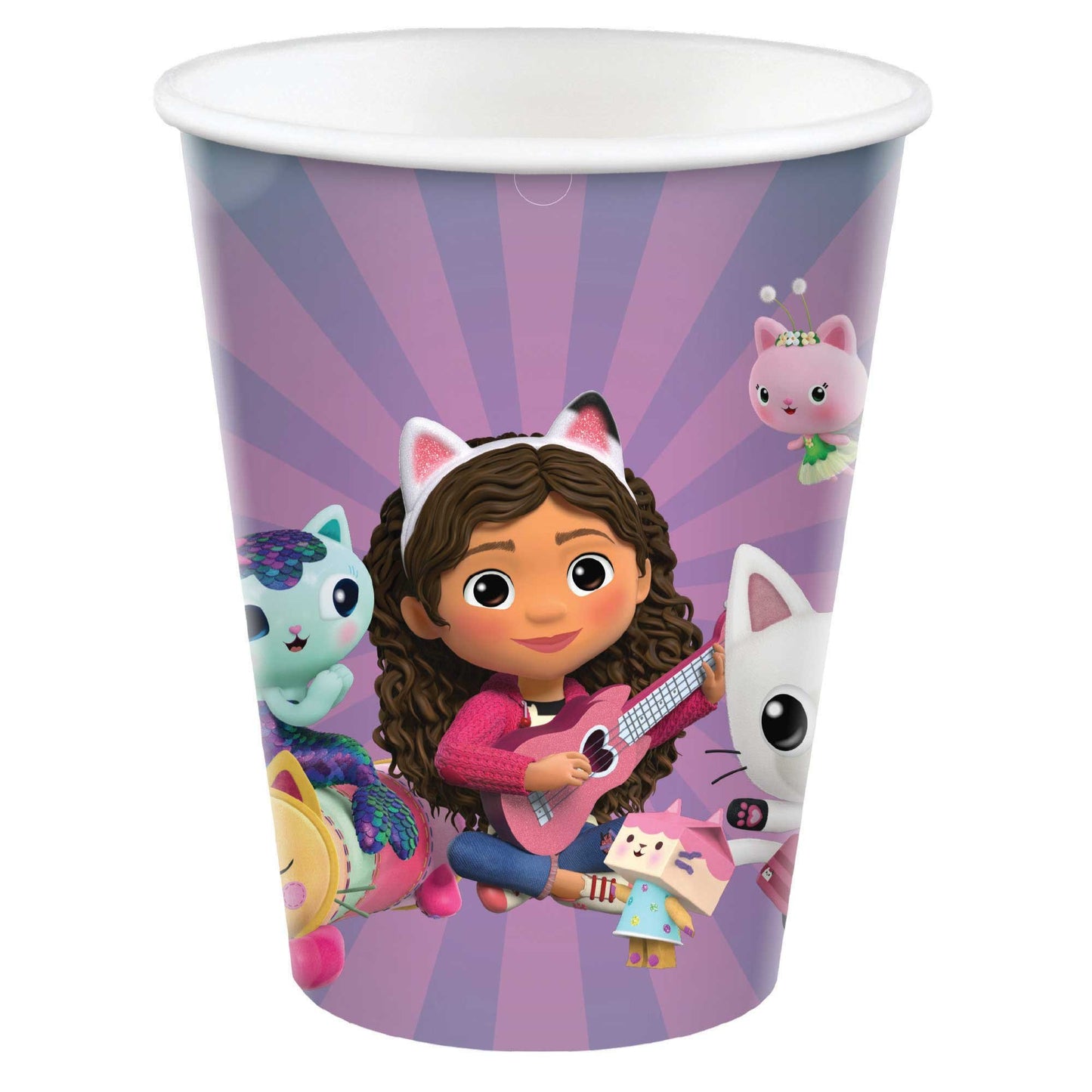 Gabby's Dollhouse 9oz / 266ml Paper Cups (Pack of 8)