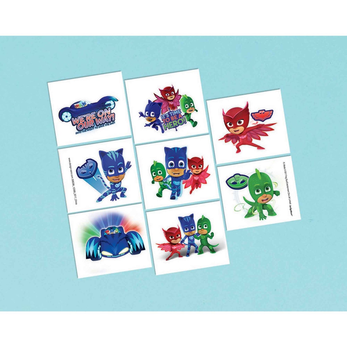 PJ Masks Tattoos