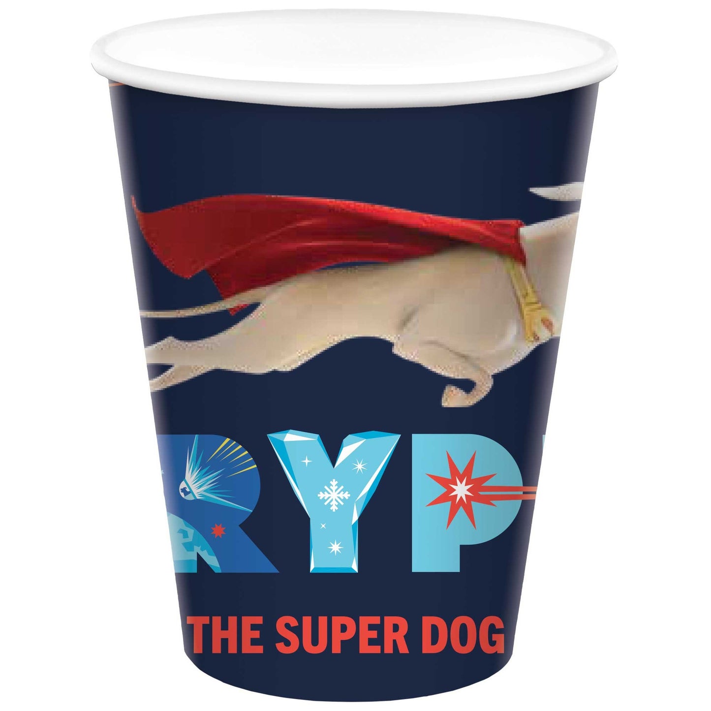 DC Super Hero Pets 9oz / 266ml Paper Cups