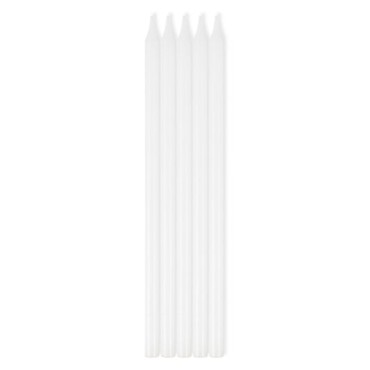 White Taper Candles