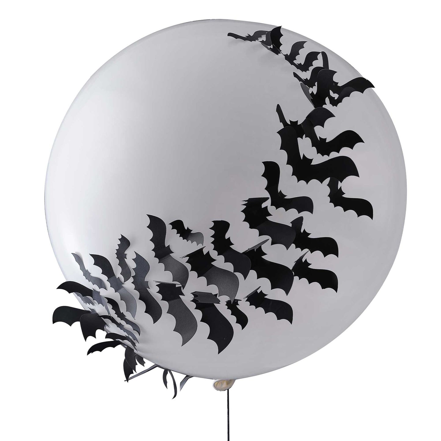 Fright Night  Balloon With Tissue Tail