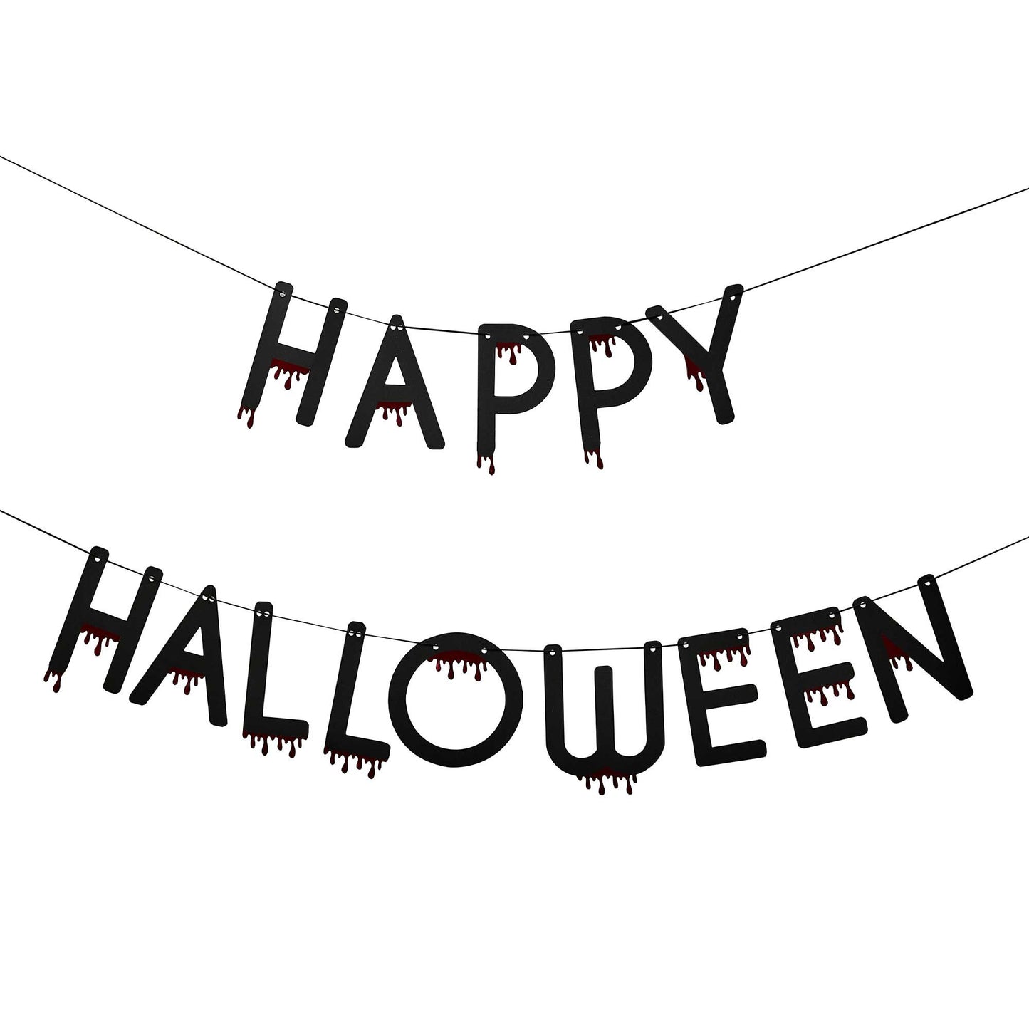 Fright Night Happy Halloween Bunting