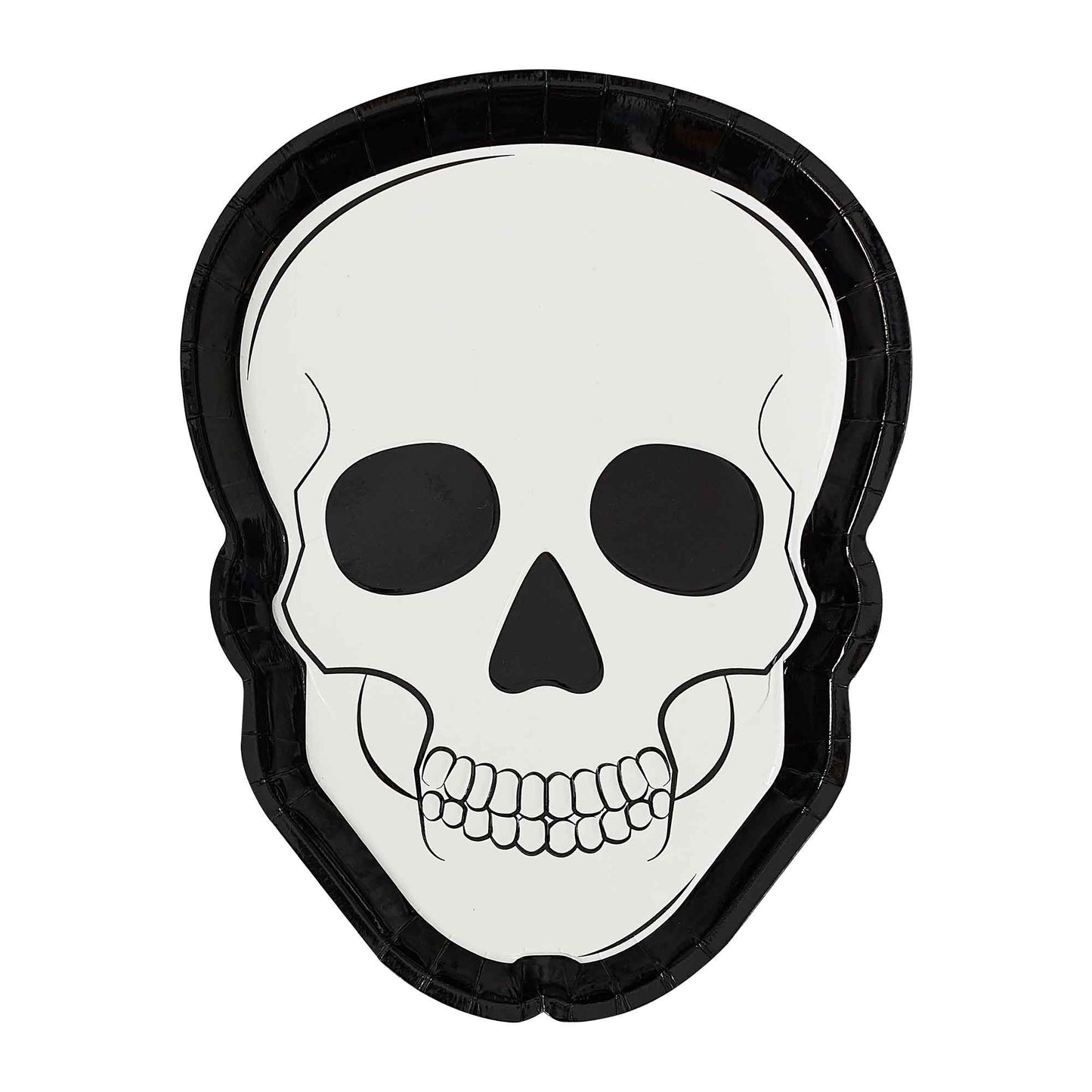 Fright Night Skull Paper Plates