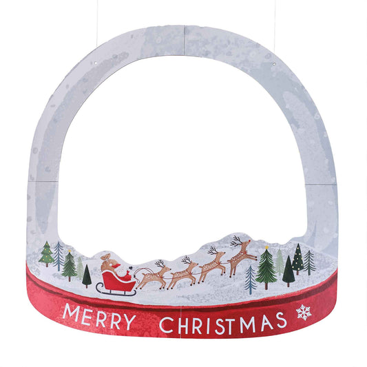 Merry Little Christmas Customisable Photo Booth Frame