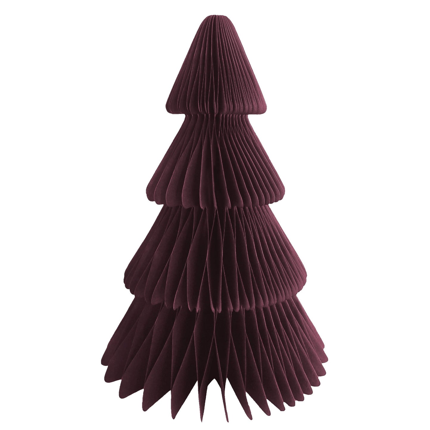 Christmas Honeycomb Red Tree Decoration 35cm