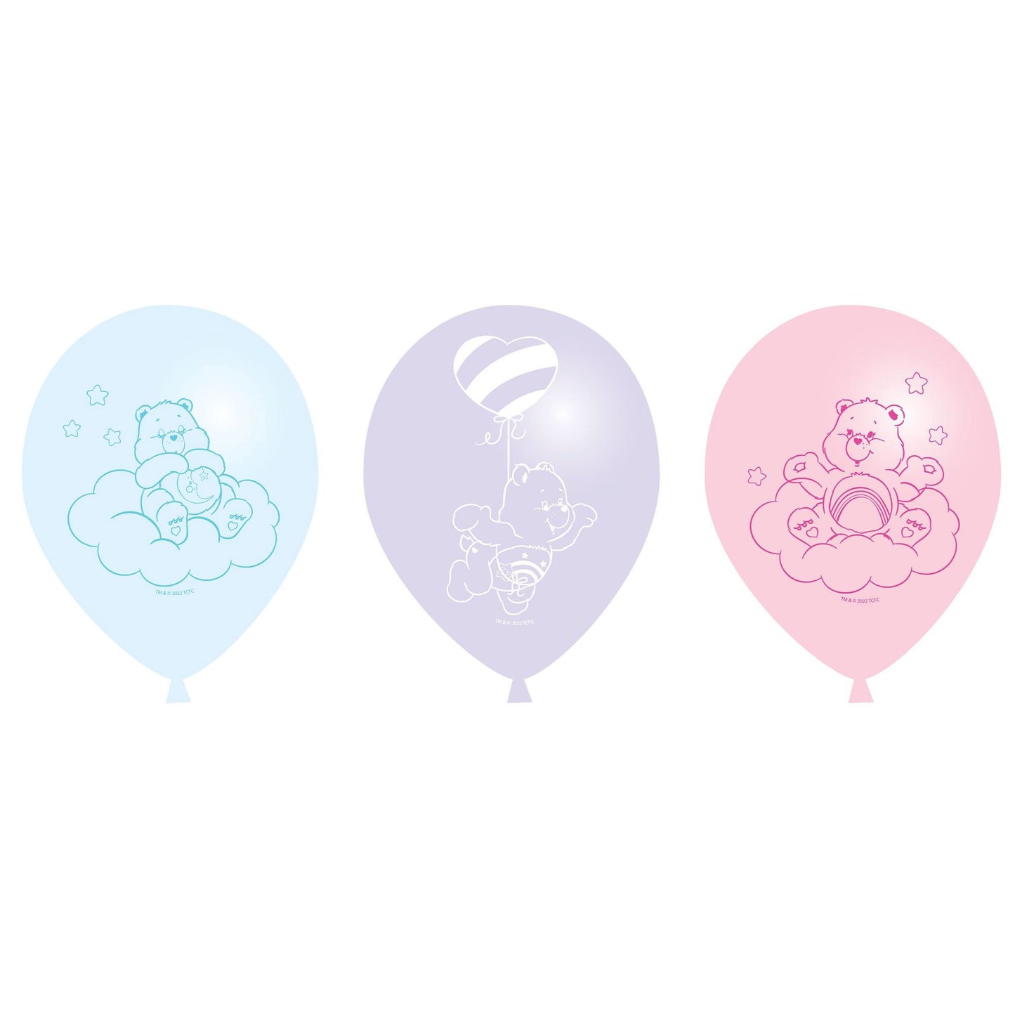 Care Bears 30cm Latex Balloons (Pack of 6)