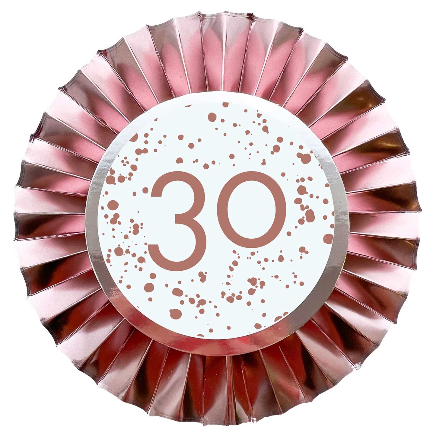 Rose Gold 30 Rosette