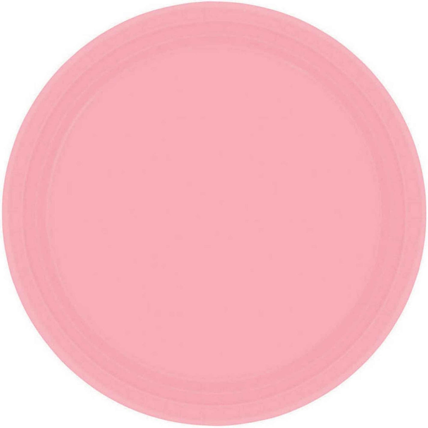 Paper Plates 17cm Round 20CT FSC - New Pink - No Plastic Coating