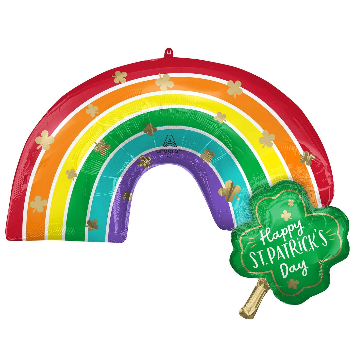 SuperShape Happy St Patrick's Day Rainbows & Shamrocks