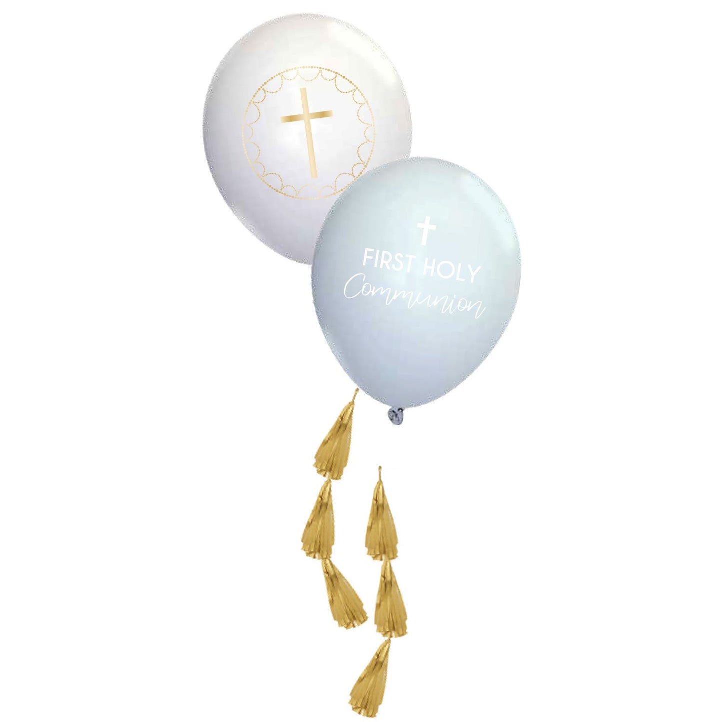 Botanical Celebration Blue Latex Balloon Kit