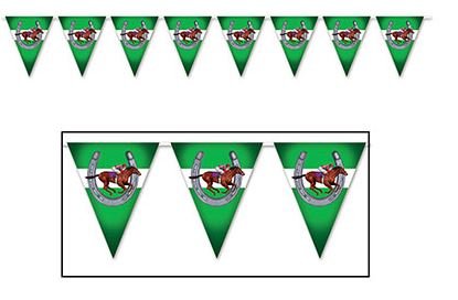 Pennant Flag Banner Horse Racing